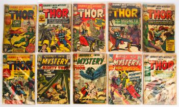 Journey Into Mystery featuring The Mighty Thor Nos. 101 - 110: a sequential run of 10 issues