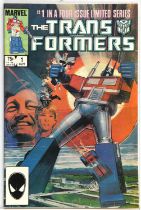 Transformers No. 1 - Premiere issue featuring Bill Sienkiewicz cover art in High-grade condition