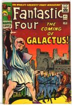 Fantastic Four No. 48 - 1st appearance of the Silver Surfer with classic Jack Kirby cover art