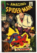 The Amazing Spider-Man No. 51 - featuring 2nd appearance of Kingpin featuring John Romita Sr.