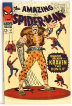 The Amazing Spider-Man No. 47 - featuring classic John Romita Sr. Kraven the Hunter cover art in
