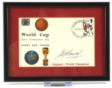 England "World Champions" World Cup Special Commemorative Issue First Day Cover, 18th August 1966 -