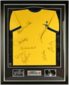 Arsenal FC - Signed Replica 1971 FA Cup Final Shirt, autographed by players Charlie George,