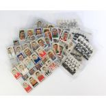 A Collection Of Football Cigarette Cards To Include: Gallaher, R.J Hill Famous Footballers branded