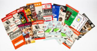 Large Collection of 31 Vintage Football Programmes from 1956 onwards to include: Chelsea v Arsenal