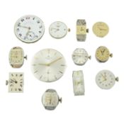 Twelve watch movements