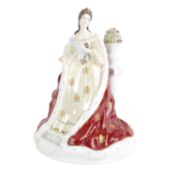 Coalport Catherine the Great of Russia figurine