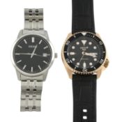 Twelve Seiko watches