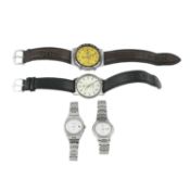 Four watches.