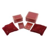 Cartier - two pouches and two boxes
