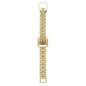 A mid 20th century 18ct gold, sapphire, ruby and diamond watch, by Jean Perret
