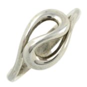 A 'Swirl' ring, by Elsa Peretti, for Tiffany & Co.