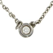 A 'Diamonds by the Yard' pendant, with chain, by Elsa Peretti, for Tiffany & Co.