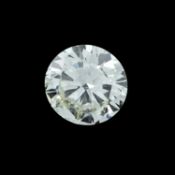 Brilliant-cut diamond, 0.49ct