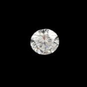 Brilliant-cut diamond, 0.50ct