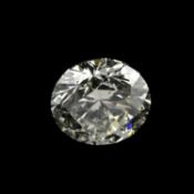 Brilliant-cut diamond, 0.51ct. With EDR report