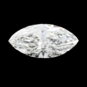 Marquise-shape diamond, 0.47ct