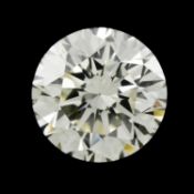 Brilliant-cut diamond, 0.58ct