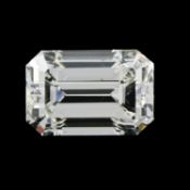 Rectangular-shape diamond, 1.58ct. IGI report