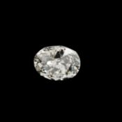 Old-cut diamond, 0.82ct