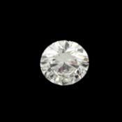 Brilliant-cut diamond, 0.51ct