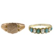 Two early 20th century rings