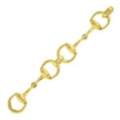 A 'Horsebit' bracelet, by Gucci