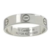 An 18ct gold 'Love' ring, by Cartier