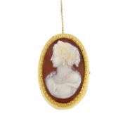 A cameo brooch