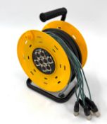 Pulse 8 channel XLR cable reel