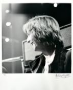 Gered Mankowitz (born 1946) - Eric Clapton Smiling, 1969, printed later, bromide print, signed by