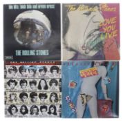 The Rolling Stones - ten vinyl records to include Undercover (CUN1654361); Some Girls (CUN 39108);