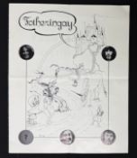 Fotheringay & Nick Drake - Original concert programme for the performance at the Free Trade Hall,