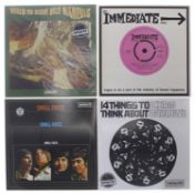 Immediate Records - five various Immediate label vinyl records to include Would You Believe Billy