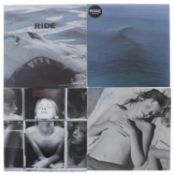 Ride - six vinyl records to include Going Blank Again (CRELP124); Fall (CRELP124); Fall (CRE087T);