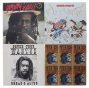 Reggae various - ten vinyl records to include Peter Tosh Equal Rights (V2081); Peter Tosh Wanted