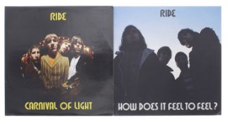 Gered Mankowitz - two Ride vinyl records to include: Carnival of Light (CRELP 147); and How Does