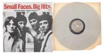 Small Faces 'Lazy Sunday' LP side one mono acetate record, EMIDisc label with blue pen