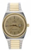 Omega Seamaster automatic mid-size gold and stainless steel wristwatch, reference no. 166.0208 366.