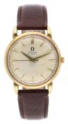 Omega 18ct 'bumper' automatic gentleman's wristwatch, reference no. 2445, case no. 10746xxx,