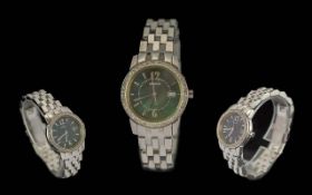 Accurist Ladies Wristwatch, chrome brace