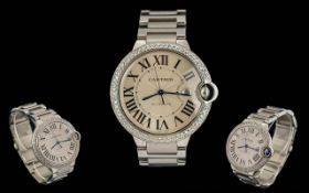 Cartier Ballon Bleu W6901224 Stainless S