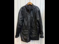 Gentleman's Black Leather Jacket by LLD,