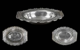 Hukin and Heath Silver Plated Oval Fruit