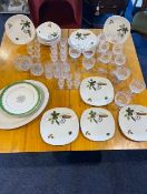 Box of Miscellaneous, to include platter