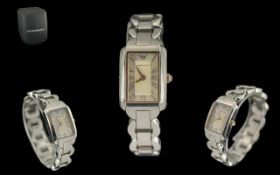 Emporio Armani Ladies Steel Cased Wrist