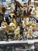 Collection of Dog Figures, assorted size