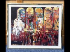 Large Limited Edition Colourful Print of