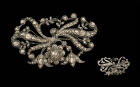 18th/19th entury Diamond Adapted Floral
