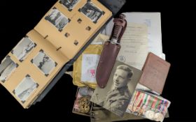WW2 Interest, A Mixed Collection 1882165 Eric Kenyon Warrant Officer 1 Royal Engineers, Personal